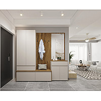 Набір меблів у передпокої Ансі N100056 Кашемір / Дуб травіату Гербор (Gerbor) Україна